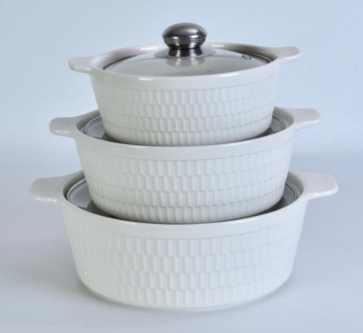 3pc Casserole Set TG-31W