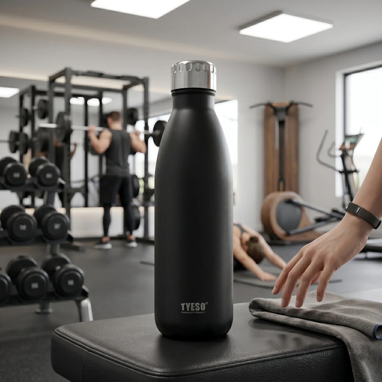 TYESO 1000mL large hot and cold insulated bottle for NZ lifestyle