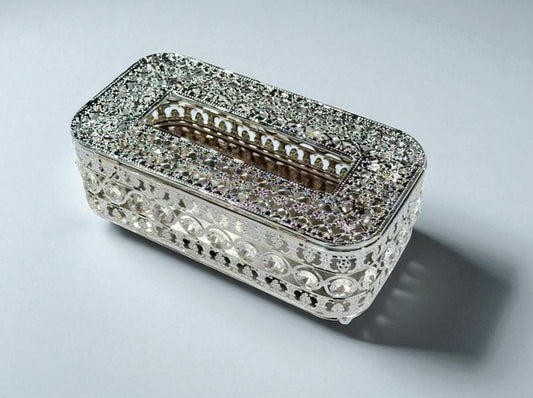 Tissue Box Silver 0613-3SV