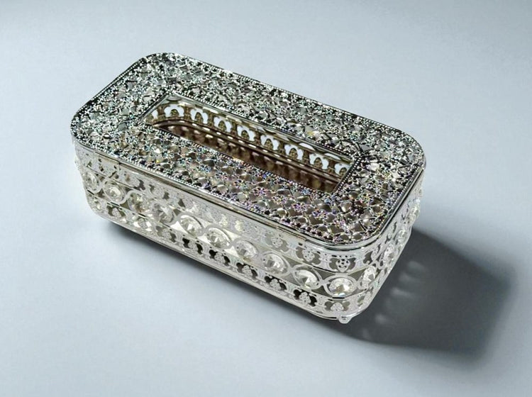 Tissue Box Silver 0613-3SV