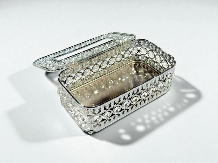 Tissue Box Silver 0613-3SV