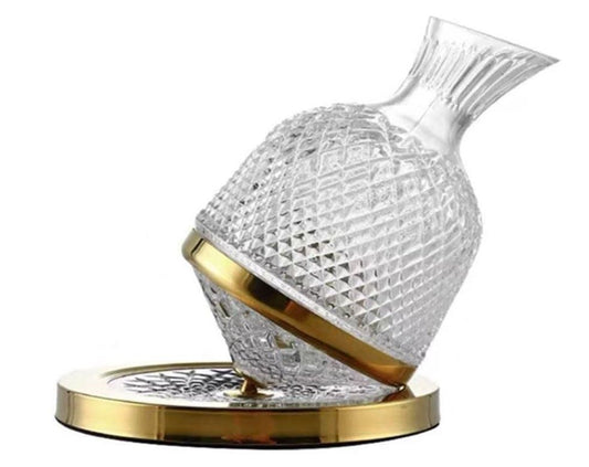 Glass Rotating Tumbler