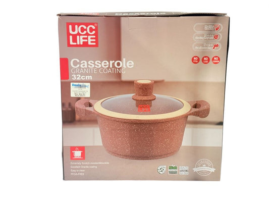 Granite Casserole Pot 32cm UC-12B132