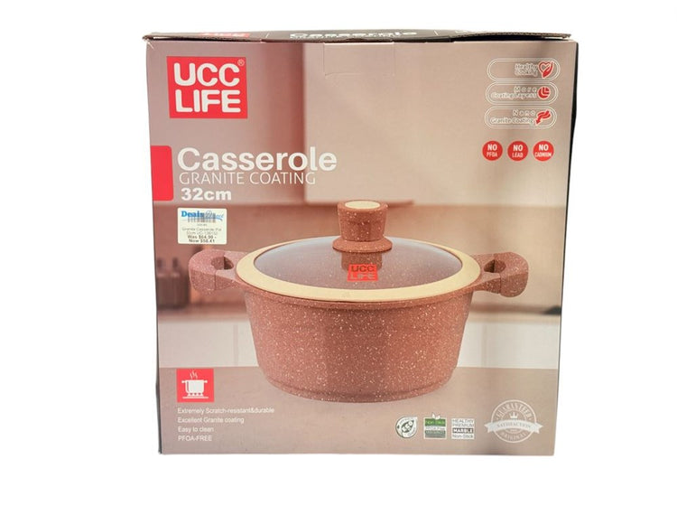 Granite Casserole Pot 32cm UC-12B132