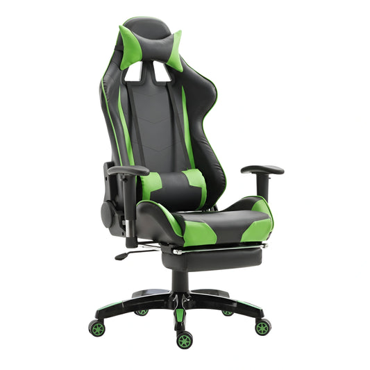 Ergonomic Gaming Chair, 180° Recline & Footrest, 150kg | UT-C580F