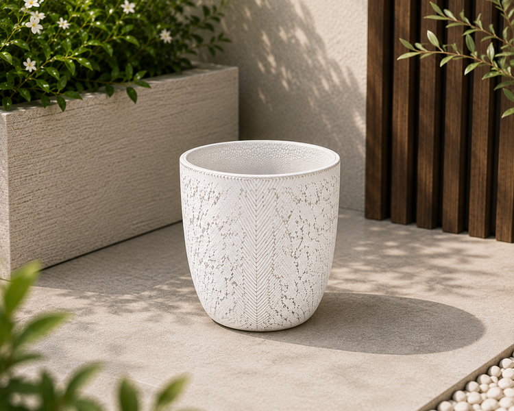 Flower Pot Vase V-8160LW