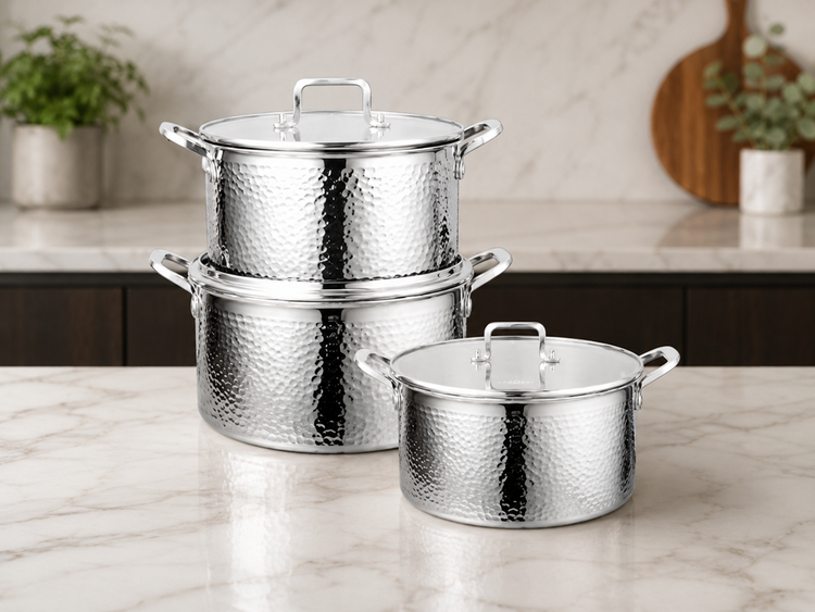 S/S Cookware 3pc Set VK-59