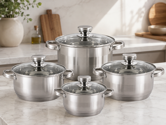 Stainless Steel Pot 4pc VL-575