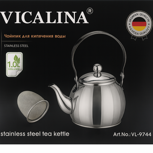 Stainless Steel Kettle 1L VL-9744
