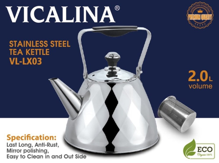 Stainless Steel Kettle 2L VL-LX03