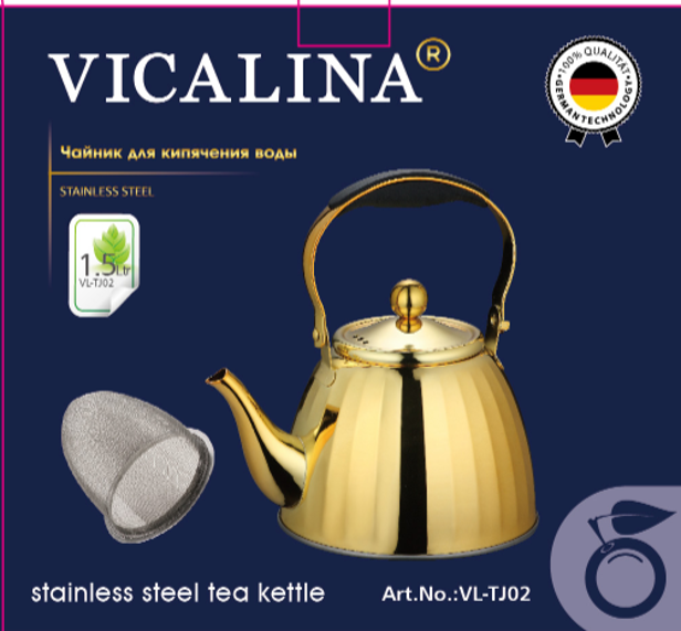 SS Kettle 1.5L VL-TJ02