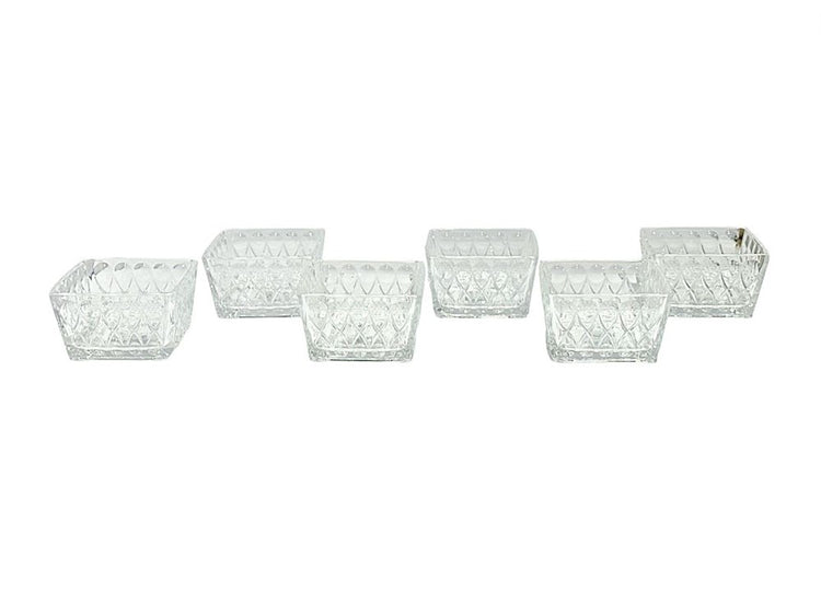 Glass Bowl 6pc Set LXW131-1