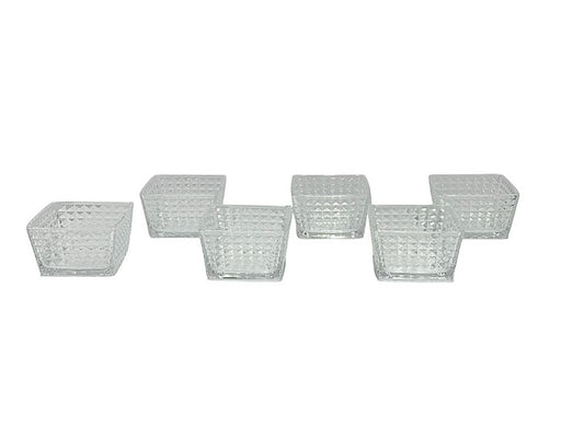 Glass Bowl 6pc Set LXW131-2