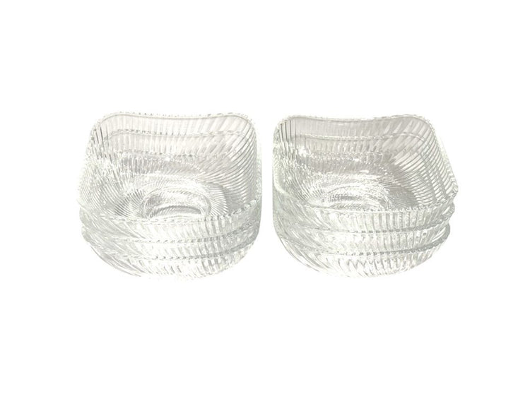 Glass Bowl 6pc W133-1