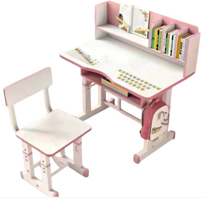 Kids Table & Chair W557-Pink