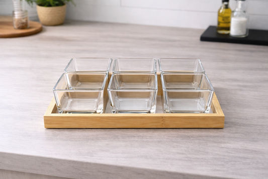 Snack Tray 4pc W7098-3.5/L6