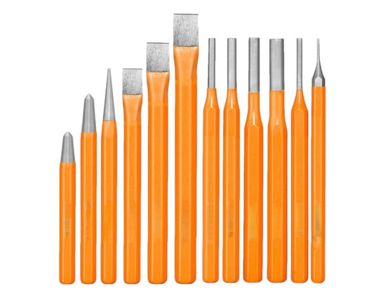Cold Chisel And Punch Set 12pc WCC8312