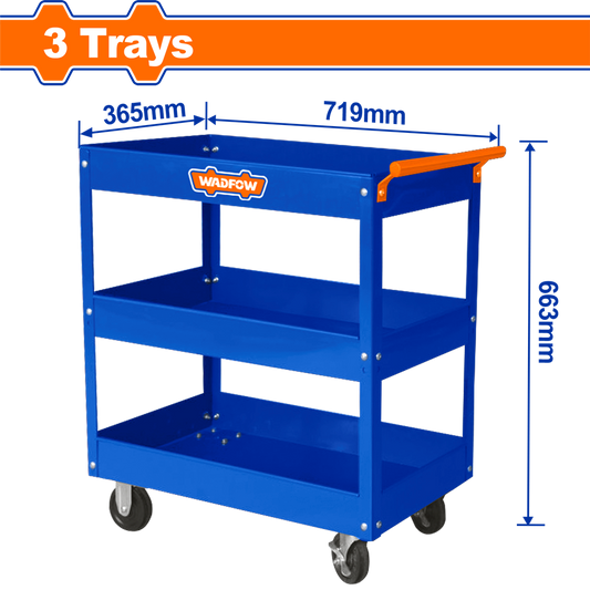 Tool Trolley Cart 3 Tier WCS1A13