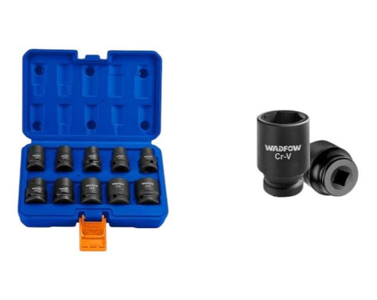 10pc 1/2'' Impact Socket Set WMS1D01
