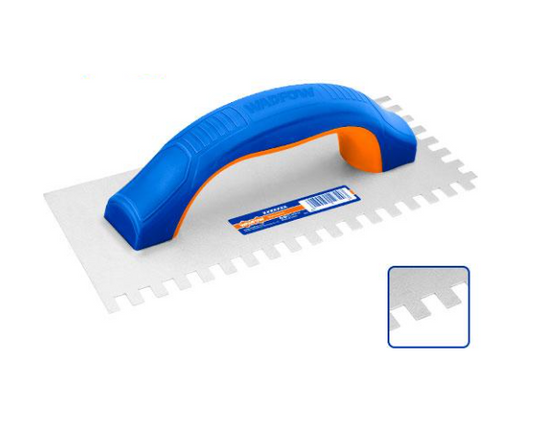Plastering Trowel With Teeth 230mm x 100mm WPE4923