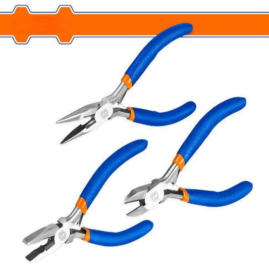 3pc Mini Pliers Set 4.5"/115mm WPS1613