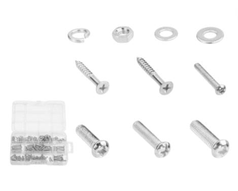 Screw & Hex Nut 324pc Kit WXSBB02