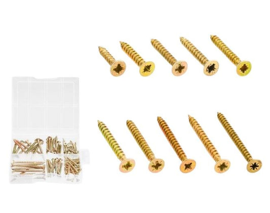 Chipboard Screw Set 85pc Set WXSCB05
