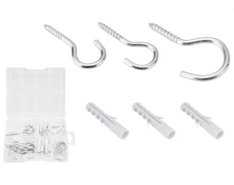 Screw Hook & Anchors 61pc Set WXT3B05