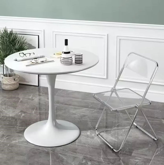 White Round Table