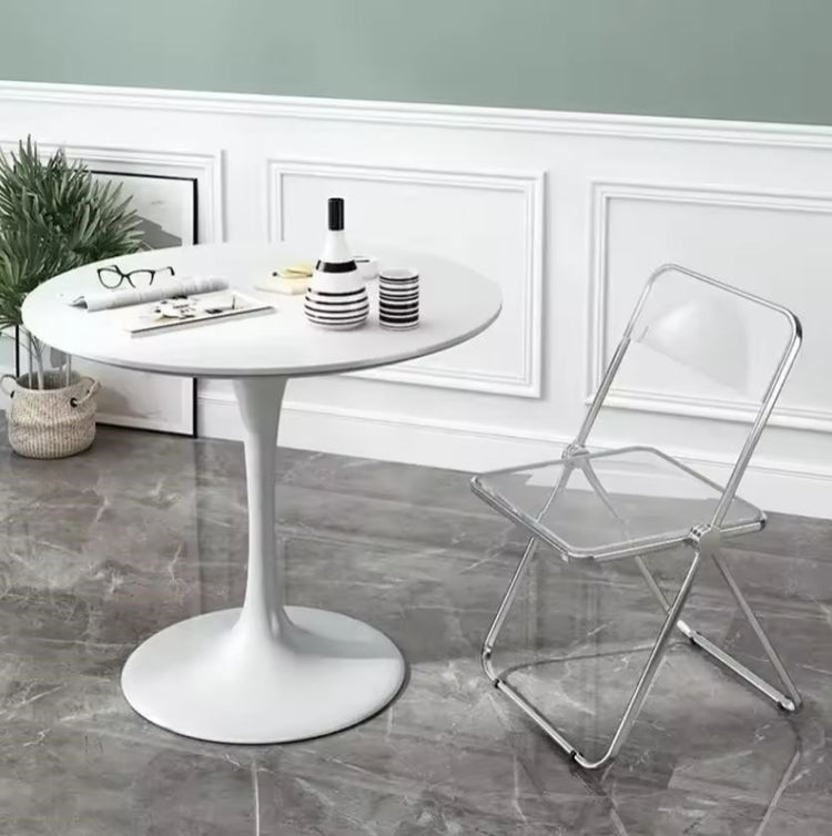 White Round Table