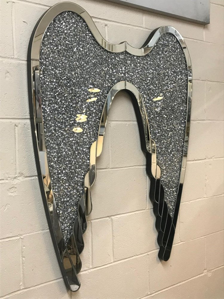 Crushed Crystal Wing Mirror