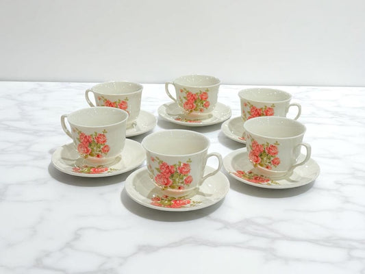 Tea Cup & Saucers 12pc XB23-2