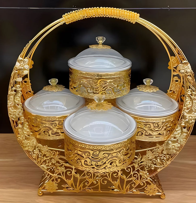 Ceramic 5pc Dry Fruit Stand XR2588S-5