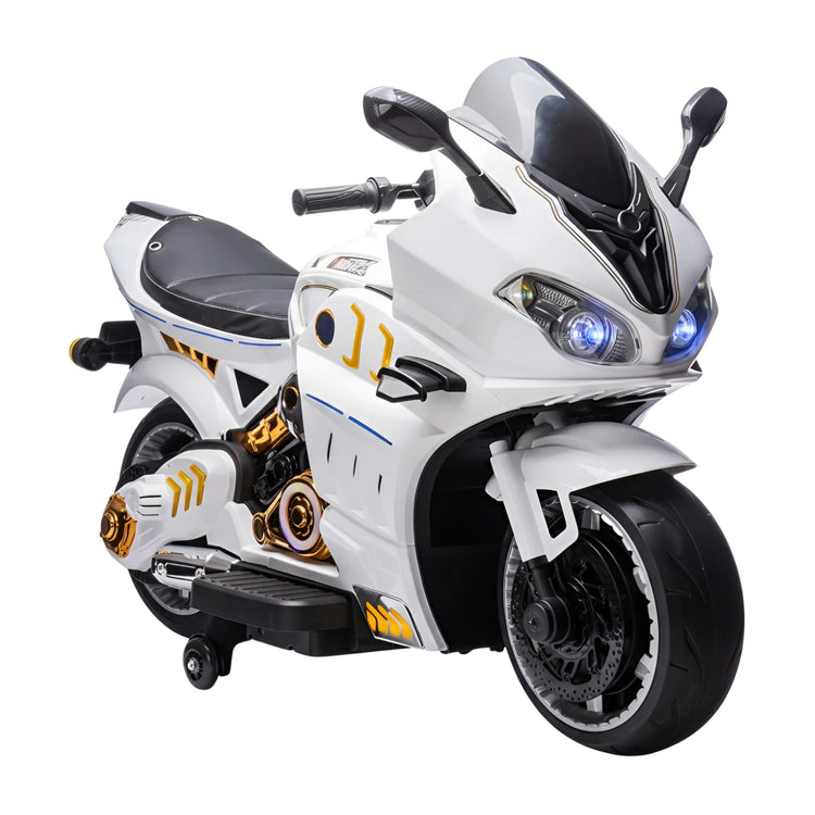 Electric Ride On Motorcycle 12V for Kids | Training Wheels | Y-MB6142