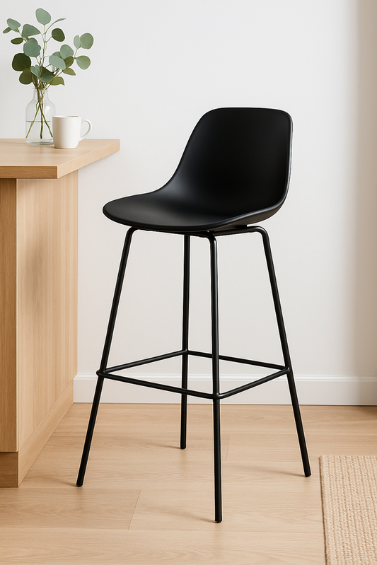 Tall Black Bar Stool YH-8090 DD20043