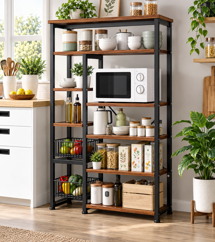 Multi-Tier Storage Shelf Rack YM167
