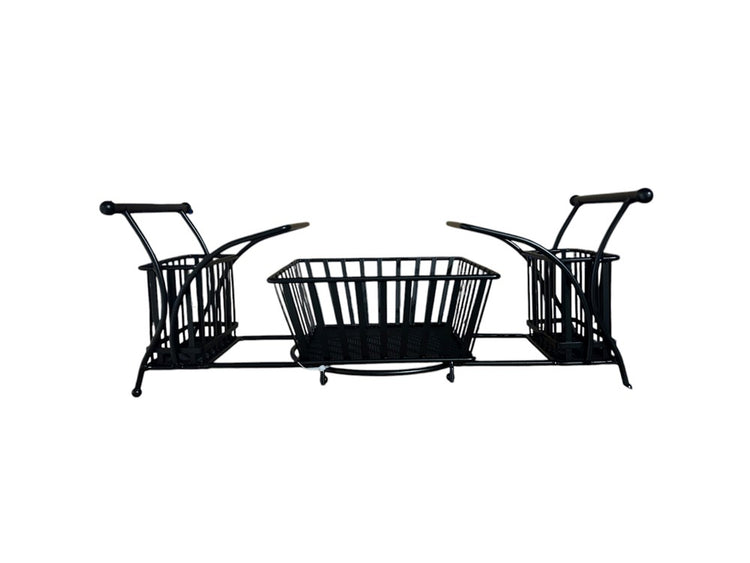 3 Section Square Baskets