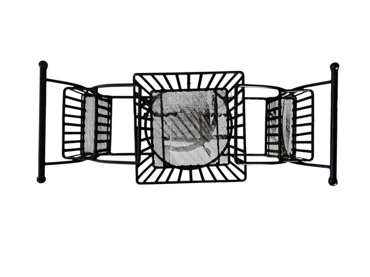 3 Section Square Baskets
