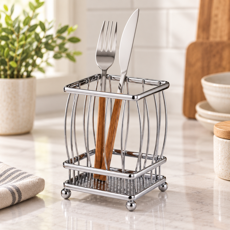 Square Utensil Holder YM4302D