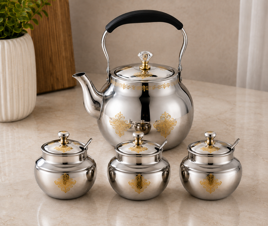 Kettle & Canister 4pc YS19022-314