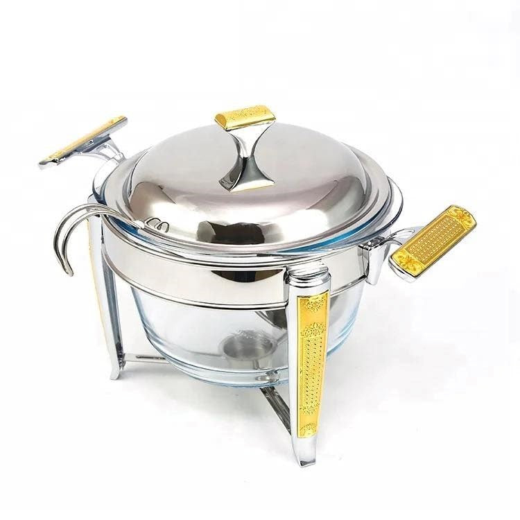 Gold Soup Chafing Dish 3.8L YS19022-62