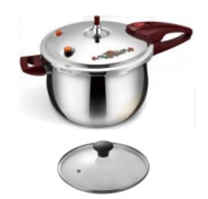 Stainless Steel Pressure Cooker 22cm 6L YS19022-117