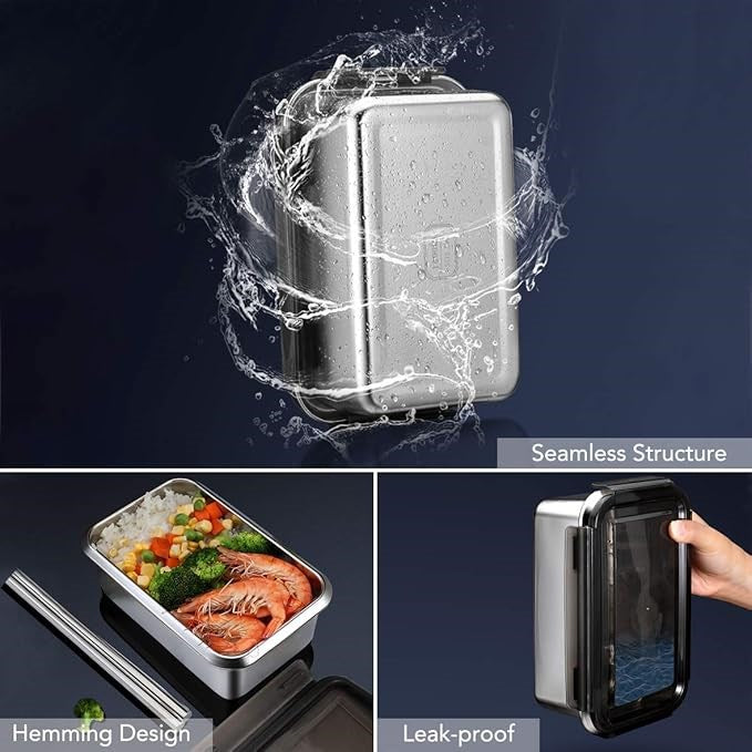 Stainless Steel Container 3pc