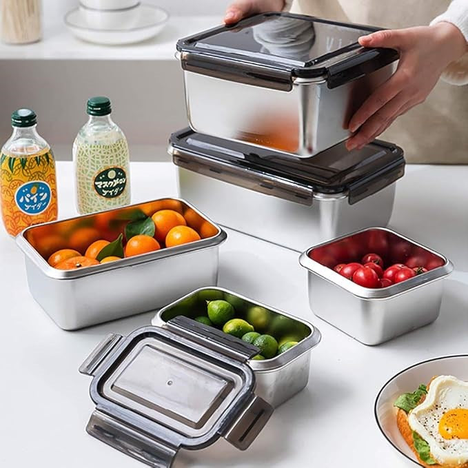 Stainless Steel Container 3pc