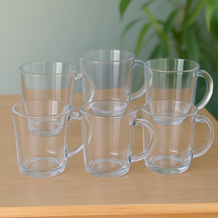 Glass Cup 6pc 290mL ZB125 TZ2829