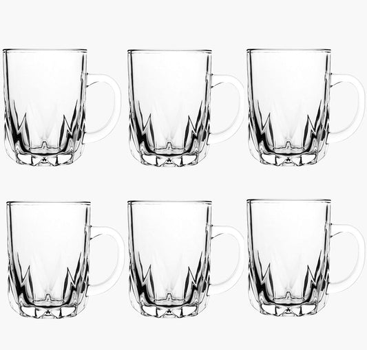 Glass Cup 6pc 245mL ZB151
