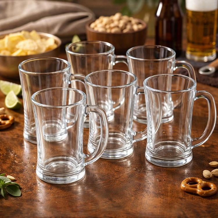 Glass Cup 6pc 380mL ZB97-1