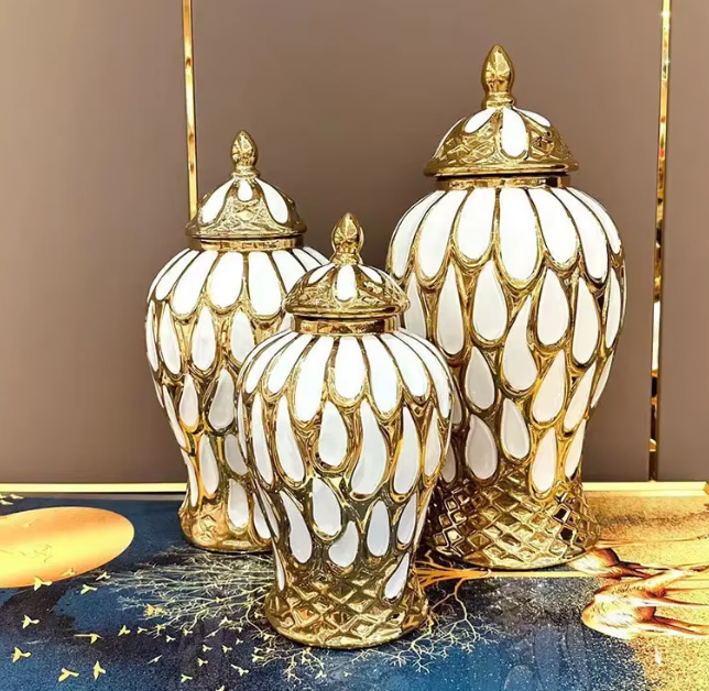 Tea Jar Decor ZH0087-3