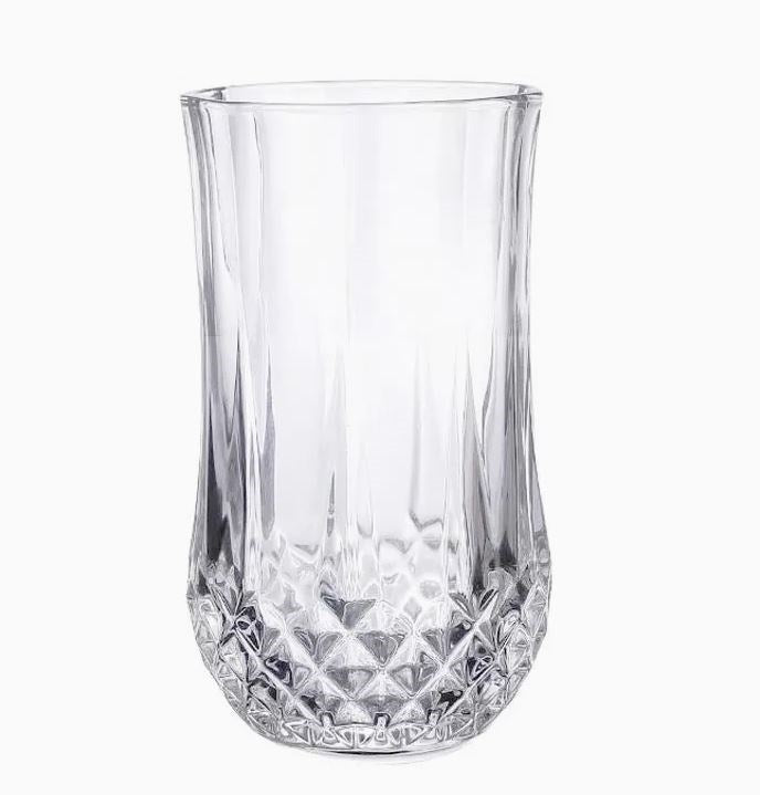6 Big Glass Cup & 6 Small Cup ZS0604+0601
