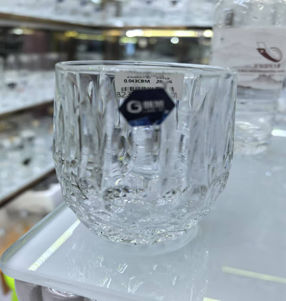 Glass Cup 6pc 300mL LXZS0607